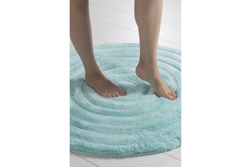 Kylpymatto Chilai Home by Alessia 90 Pyöreä - Monivärinen - Kodintekstiilit & matot - Kylpyhuonetekstiilit - Kylpyhuoneen matto