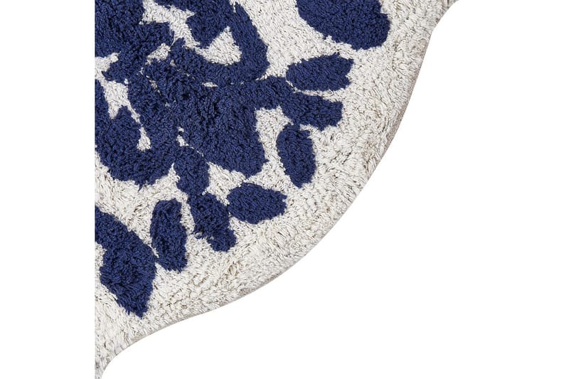 Kylpyhuonematto Canbar - Sininen, Valkoinen - Kodintekstiilit & matot - Kylpyhuonetekstiilit - Kylpyhuoneen matto