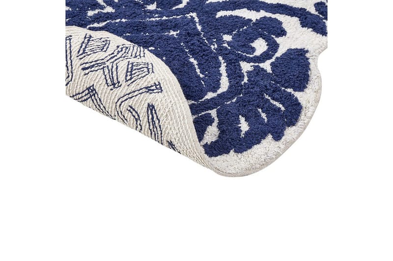 Kylpyhuonematto Canbar - Sininen, Valkoinen - Kodintekstiilit & matot - Kylpyhuonetekstiilit - Kylpyhuoneen matto