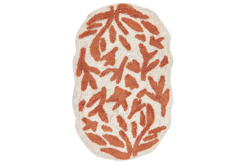 Kylpyhuonematto Derik, Beige, Oranssi