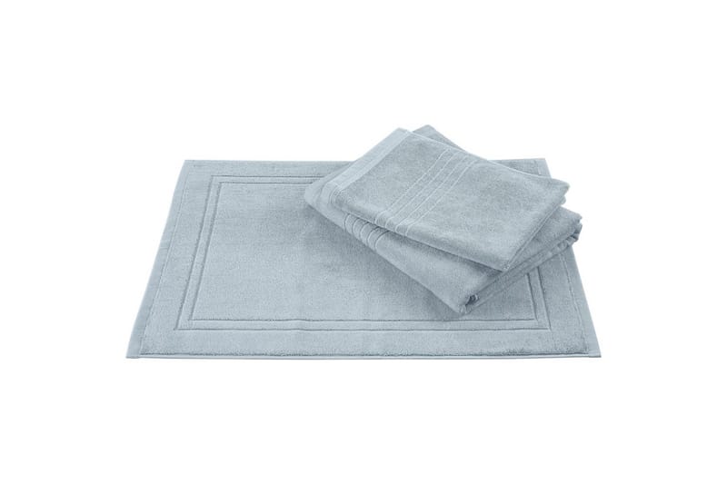 Kylpymatto Helle 50 x 70 cm - Sininen - Kodintekstiilit & matot - Kylpyhuonetekstiilit - Pyyhe