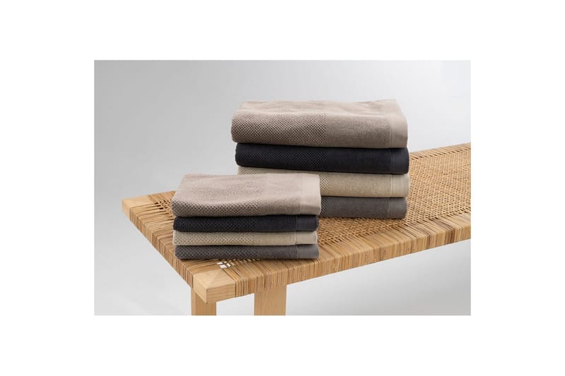 Kylpypyyhe Enzo Frotee 90 x 150 cm - Hiekka - Kodintekstiilit & matot - Kylpyhuonetekstiilit - Pyyhe