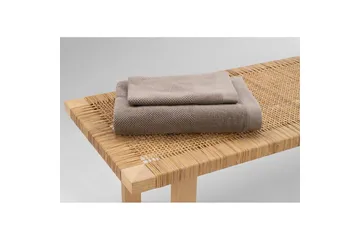 Kylpypyyhe Enzo Frotee 90 x 150 cm - Ruskea - Kodintekstiilit & matot - Kylpyhuonetekstiilit - Pyyhe