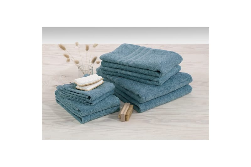 Käsipyyhe Perus Frotee - Sininen - Kodintekstiilit & matot - Kylpyhuonetekstiilit - Kylpypyyhe