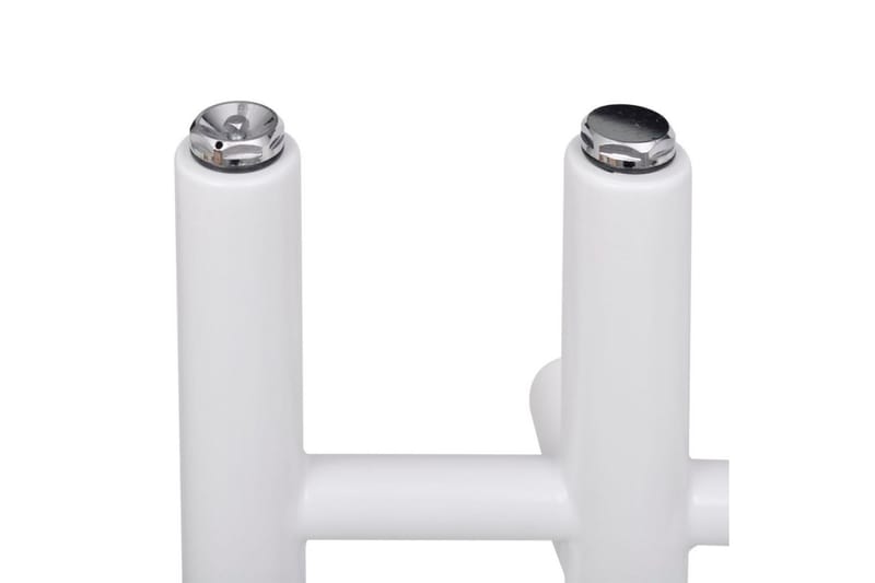 Kylpyhuoneen Keskuslämmitys Pyyheteline E-muoto 600x1200 mm - Valkoinen - Kodintekstiilit & matot - Kylpyhuonetekstiilit - Kylpypyyhe