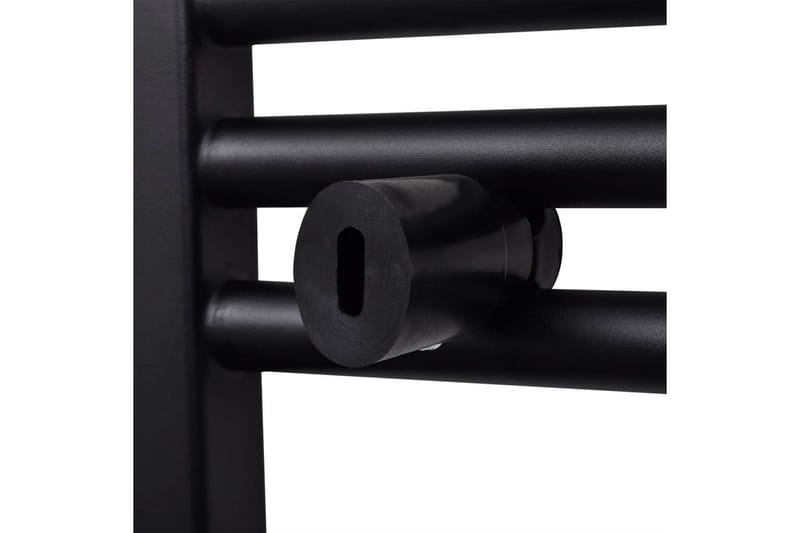 Kylpyhuoneen Keskuslämmitys Pyyheteline Suora 600x1160 mm - Musta - Kodintekstiilit & matot - Kylpyhuonetekstiilit - Kylpypyyhe