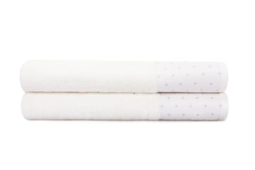 Kylpypyyhe Ccooling 2-pak - Beige/Kerma - Kodintekstiilit & matot - Kylpyhuonetekstiilit - Kylpypyyhe