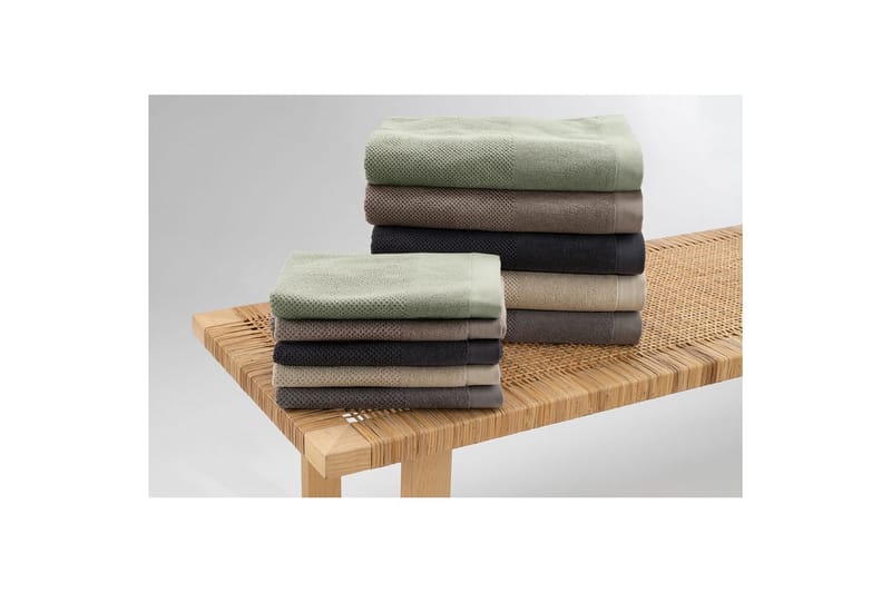 Kylpypyyhe Enzo Frotee 90 x 150 cm - Vihreä - Kodintekstiilit & matot - Kylpyhuonetekstiilit - Kylpypyyhe
