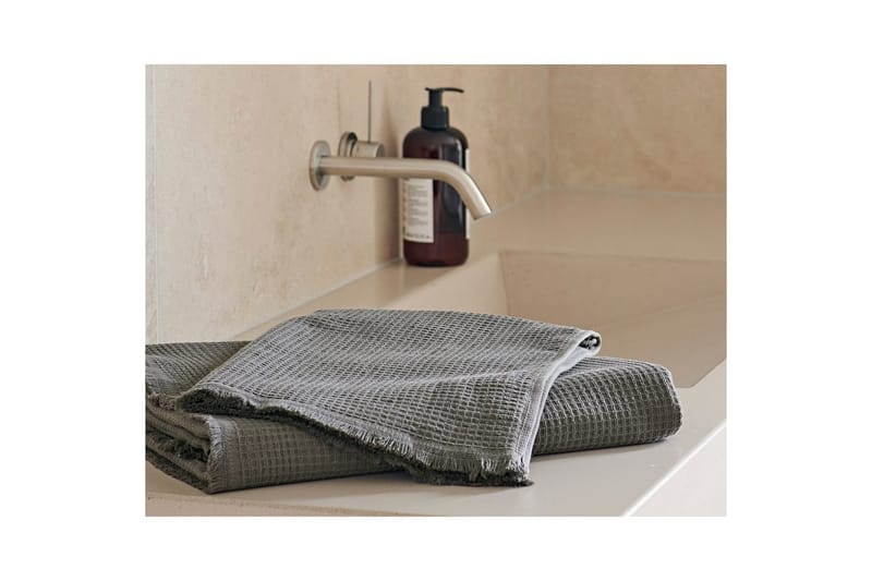 Kylpypyyhe Haze Frotee 90 x 150 cm - Harmaa - Kodintekstiilit & matot - Kylpyhuonetekstiilit - Kylpypyyhe