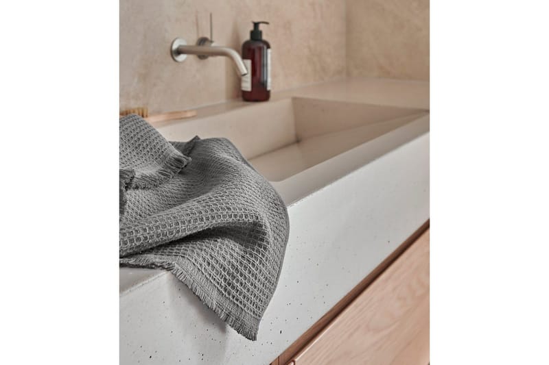Kylpypyyhe Haze Frotee 90 x 150 cm - Harmaa - Kodintekstiilit & matot - Kylpyhuonetekstiilit - Kylpypyyhe