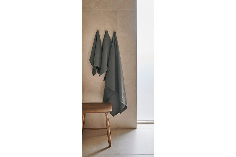 Kylpypyyhe Haze Frotee 90 x 150 cm - Harmaa - Kodintekstiilit & matot - Kylpyhuonetekstiilit - Kylpypyyhe