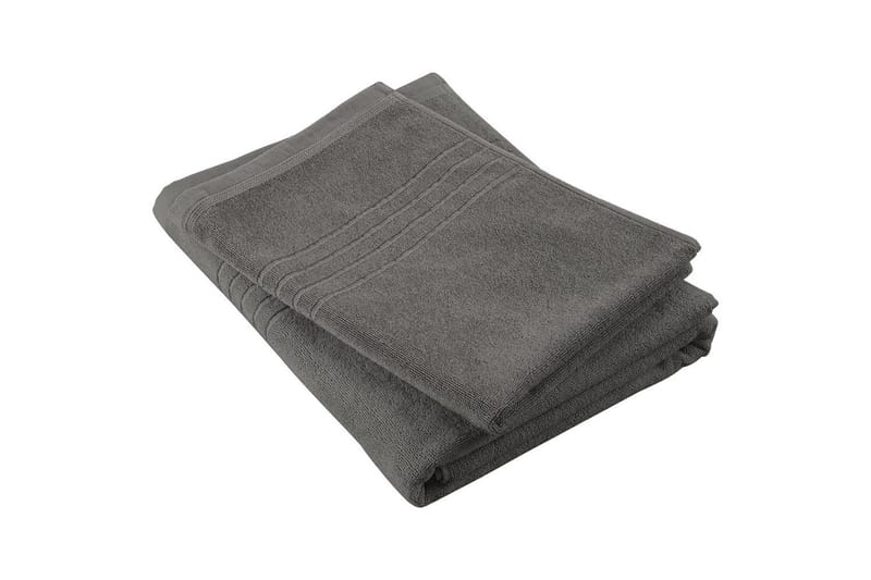 Kylpypyyhe Helle Frotee 90 x 150 cm - Harmaa - Kodintekstiilit & matot - Kylpyhuonetekstiilit - Kylpypyyhe