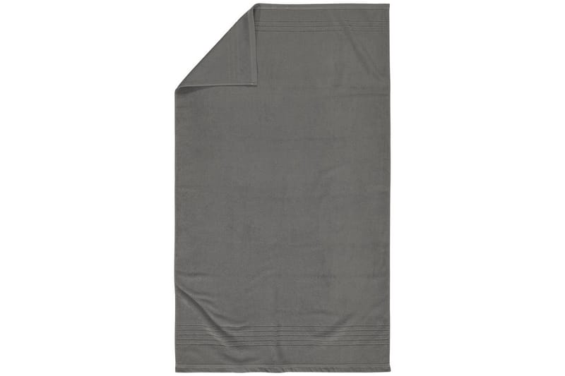 Kylpypyyhe Helle Frotee 90 x 150 cm - Harmaa - Kodintekstiilit & matot - Kylpyhuonetekstiilit - Kylpypyyhe