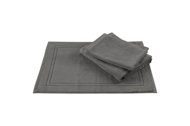 Kylpypyyhe Helle Frotee 90 x 150 cm - Harmaa - Kodintekstiilit & matot - Kylpyhuonetekstiilit - Kylpypyyhe