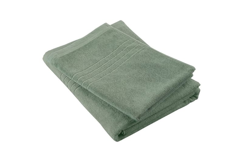 Kylpypyyhe Helle Frotee 90 x 150 cm - Vihreä - Kodintekstiilit & matot - Kylpyhuonetekstiilit - Kylpypyyhe