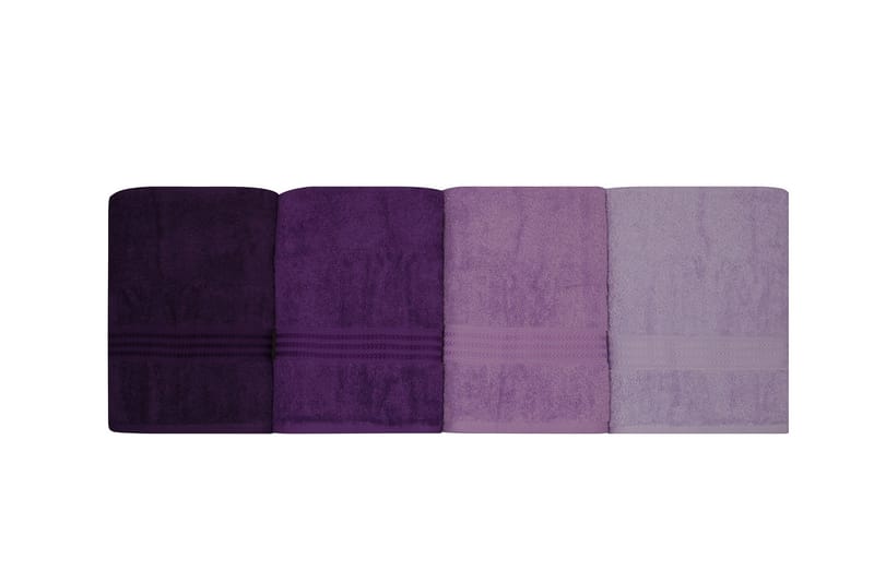 Kylpypyyhe Hobby 70x140 cm 2-pak - Liila - Kodintekstiilit & matot - Kylpyhuonetekstiilit - Kylpypyyhe