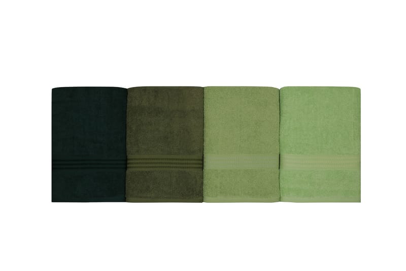 Kylpypyyhe Hobby 70x140 cm 2-pak - Vihreä - Kodintekstiilit & matot - Kylpyhuonetekstiilit - Kylpypyyhe