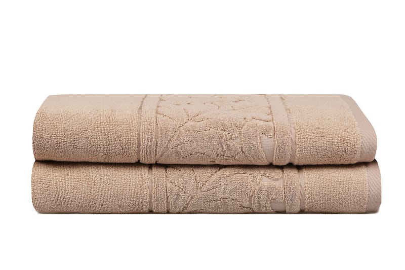 Kylpypyyhe Hobby 70x140 cm 2-pak - Beige - Kodintekstiilit & matot - Kylpyhuonetekstiilit - Kylpypyyhe