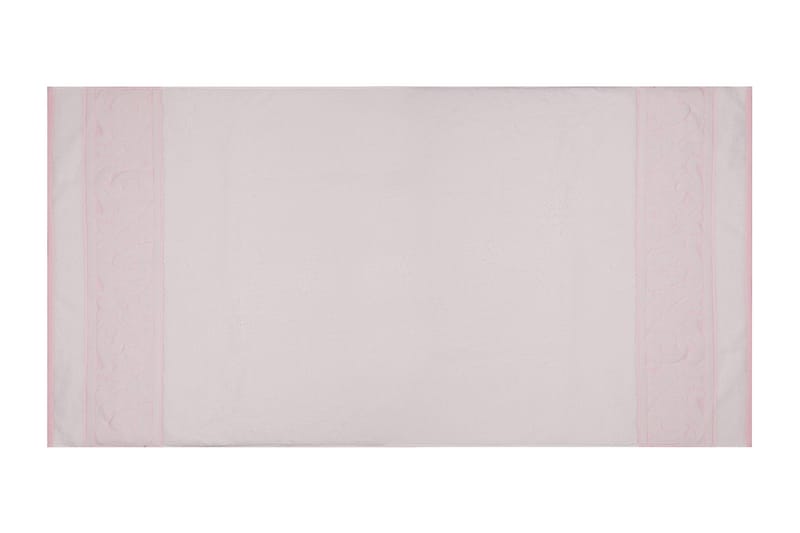 Kylpypyyhe Hobby 70x140 cm 2-pak - Valkoinen/Roosa - Kodintekstiilit & matot - Kylpyhuonetekstiilit - Kylpypyyhe