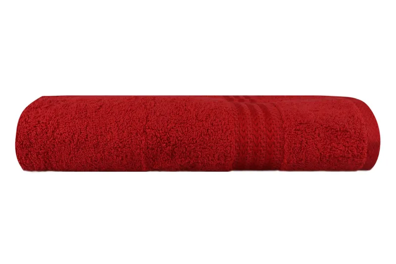 Kylpypyyhe Hobby 70x140 cm - Punainen - Kodintekstiilit & matot - Kylpyhuonetekstiilit - Kylpypyyhe