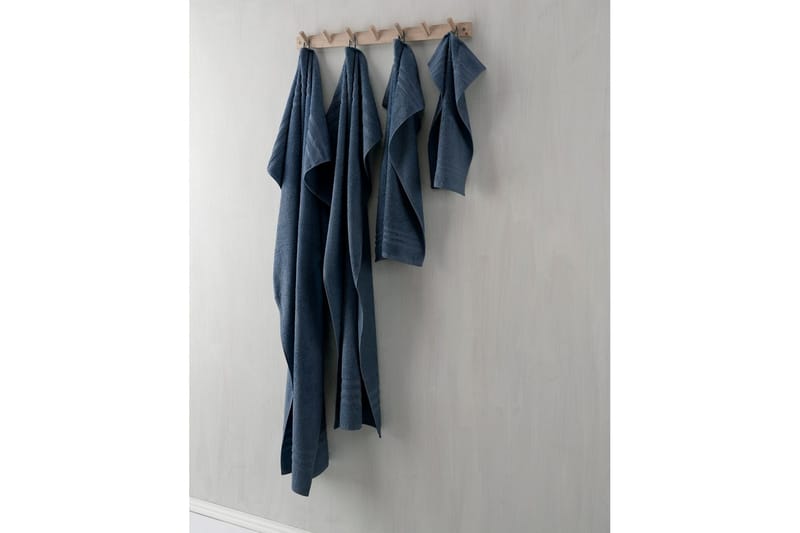 Kylpypyyhe Perus Frotee - Merensininen - Kodintekstiilit & matot - Kylpyhuonetekstiilit - Kylpypyyhe