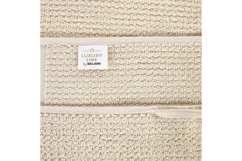 Pyyhe Atiu sett 2 Beige - Beige - Kodintekstiilit & matot - Kylpyhuonetekstiilit - Kylpypyyhe