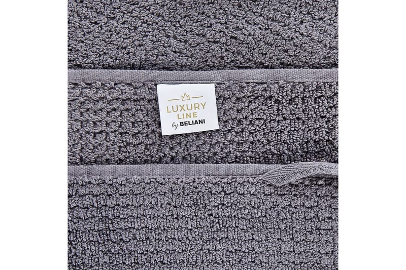 Pyyhe Atiu sett 2 Harmaa - Harmaa - Kodintekstiilit & matot - Kylpyhuonetekstiilit - Kylpypyyhe