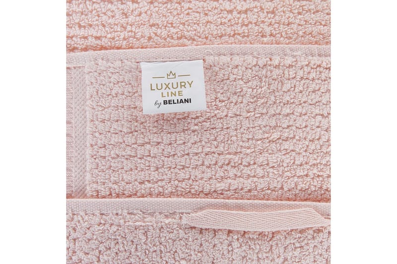 Pyyhe Atiu sett 2 Vaaleanpunainen - Vaaleanpunainen - Kodintekstiilit & matot - Kylpyhuonetekstiilit - Kylpypyyhe