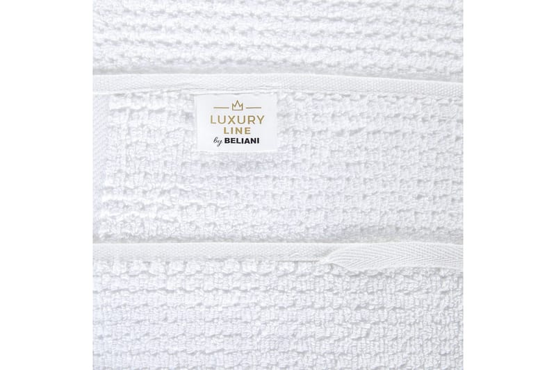 Pyyhe Atiu sett 2 Valkoinen - Valkoinen - Kodintekstiilit & matot - Kylpyhuonetekstiilit - Kylpypyyhe