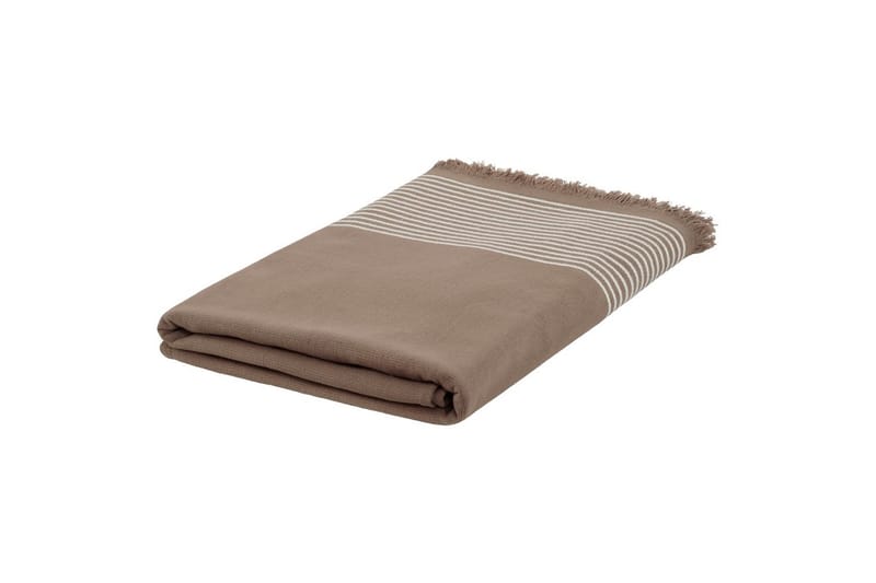Rantakylpypyyhe Horisontti 80 x 160 cm Ruskea - Ruskea - Kodintekstiilit & matot - Kylpyhuonetekstiilit - Kylpypyyhe