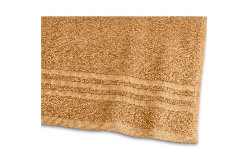 Suihkuvyöheke Perus Frotee 65 x 130 cm - Keltainen - Kodintekstiilit & matot - Kylpyhuonetekstiilit - Kylpypyyhe