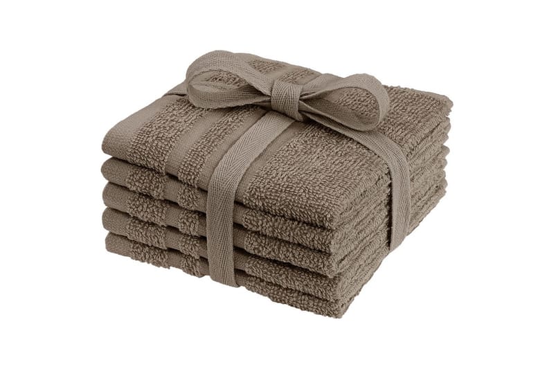 Pesuliinat Perus 25 x 25 cm Ruskea - Ruskea - Kodintekstiilit & matot - Kylpyhuonetekstiilit - Pyyhe