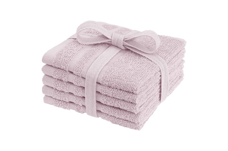 Pesuliinat Perus 25 x 25 cm Vaaleanpunainen - Vaaleanpunainen - Kodintekstiilit & matot - Kylpyhuonetekstiilit - Pyyhe