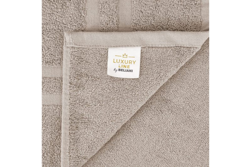Pyyhe Areora 9:n sarja Beige - Beige - Kodintekstiilit & matot - Kylpyhuonetekstiilit - Pyyhe