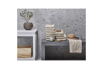 Pyyhe Areora 9:n sarja Beige - Beige - Kodintekstiilit & matot - Kylpyhuonetekstiilit - Pyyhe