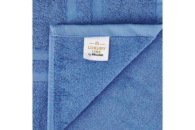 Pyyhe Areora 9:n sarja Sininen - Sininen - Kodintekstiilit & matot - Kylpyhuonetekstiilit - Pyyhe