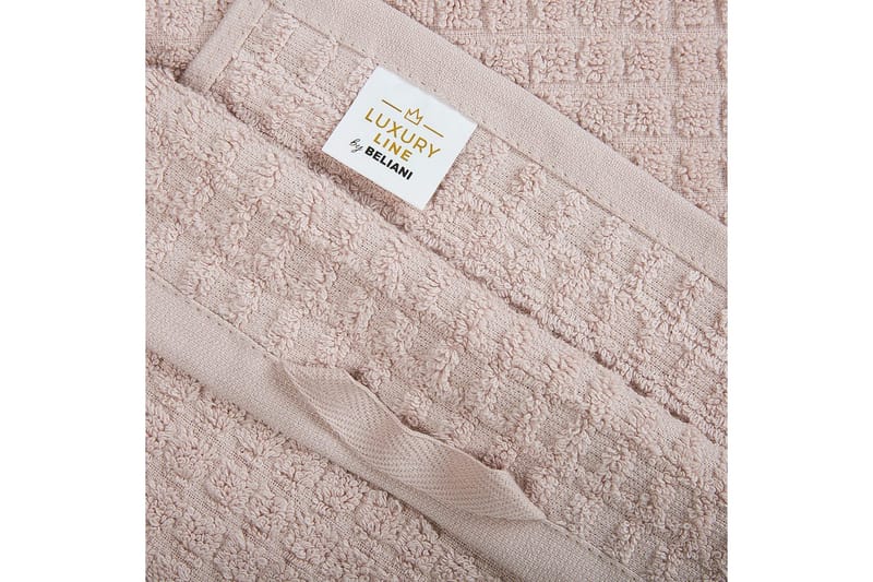 Pyyhe Atai sett 9 Vaaleanpunainen - Vaaleanpunainen - Kodintekstiilit & matot - Kylpyhuonetekstiilit - Pyyhe