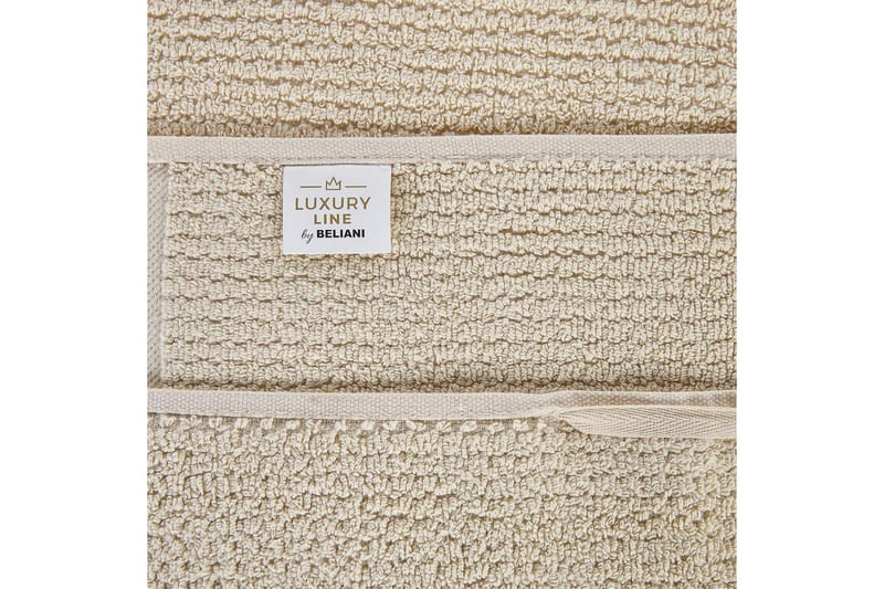 Pyyhe Atiu sett 9 Beige - Beige - Kodintekstiilit & matot - Kylpyhuonetekstiilit - Pyyhe