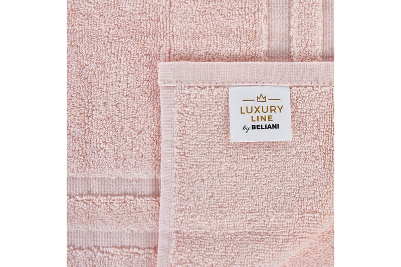 Pyyhe Atiu sett 9 Vaaleanpunainen - Vaaleanpunainen - Kodintekstiilit & matot - Kylpyhuonetekstiilit - Pyyhe