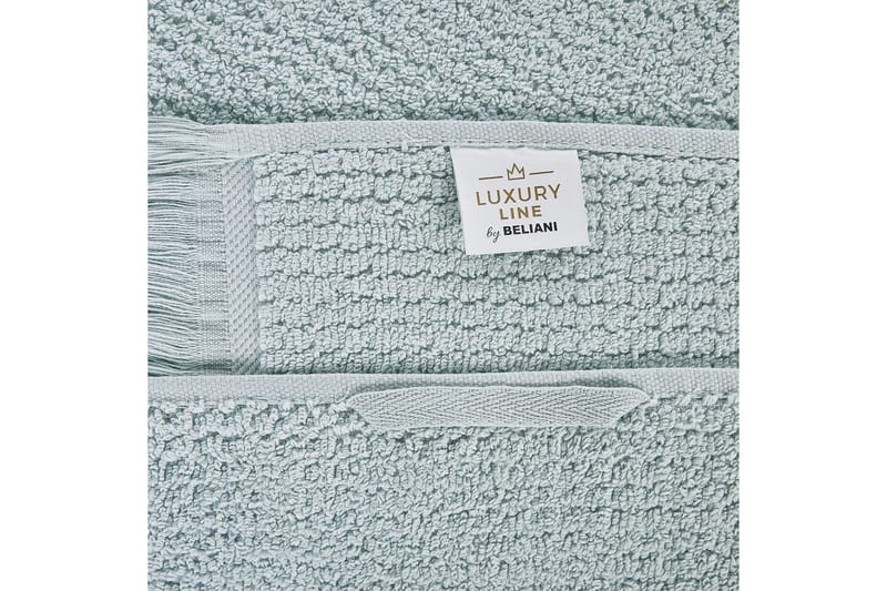 Pyyhe Atiu sett 9 Vihreä - Vihreä - Kodintekstiilit & matot - Kylpyhuonetekstiilit - Pyyhe