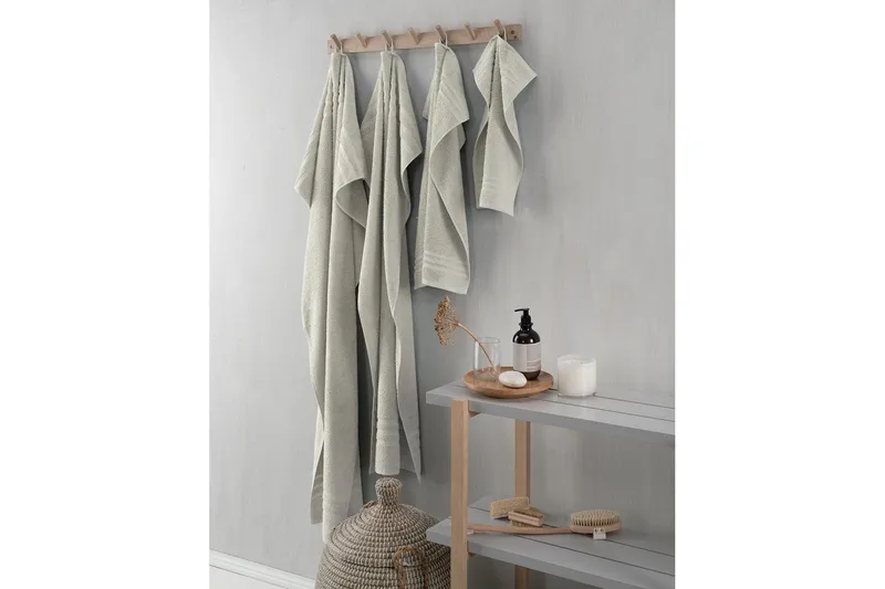 Käsipyyhe Perus Frotee - Hiekka - Kodintekstiilit & matot - Kylpyhuonetekstiilit - Pyyhe - Froteepyyhe