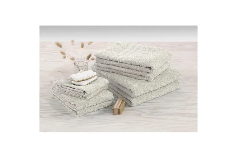 Käsipyyhe Perus Frotee - Hiekka - Kodintekstiilit & matot - Kylpyhuonetekstiilit - Pyyhe - Froteepyyhe
