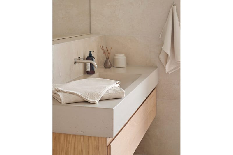 Pyyhe Haze 50 x 70 cm - Hiekka - Kodintekstiilit & matot - Kylpyhuonetekstiilit - Pyyhe