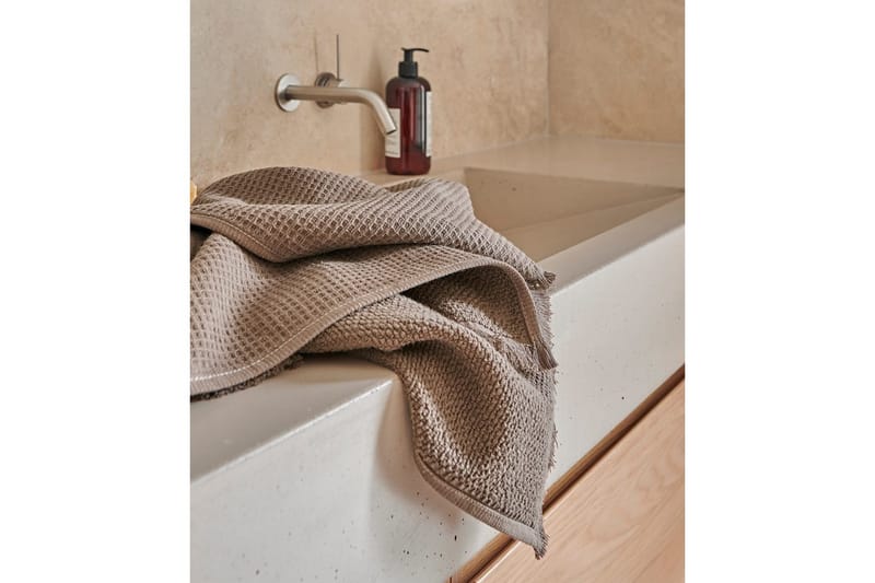 Pyyhe Haze 50 x 70 cm - Ruskea - Kodintekstiilit & matot - Kylpyhuonetekstiilit - Pyyhe