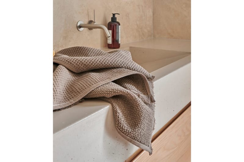 Pyyhe Haze 50 x 70 cm - Ruskea - Kodintekstiilit & matot - Kylpyhuonetekstiilit - Pyyhe