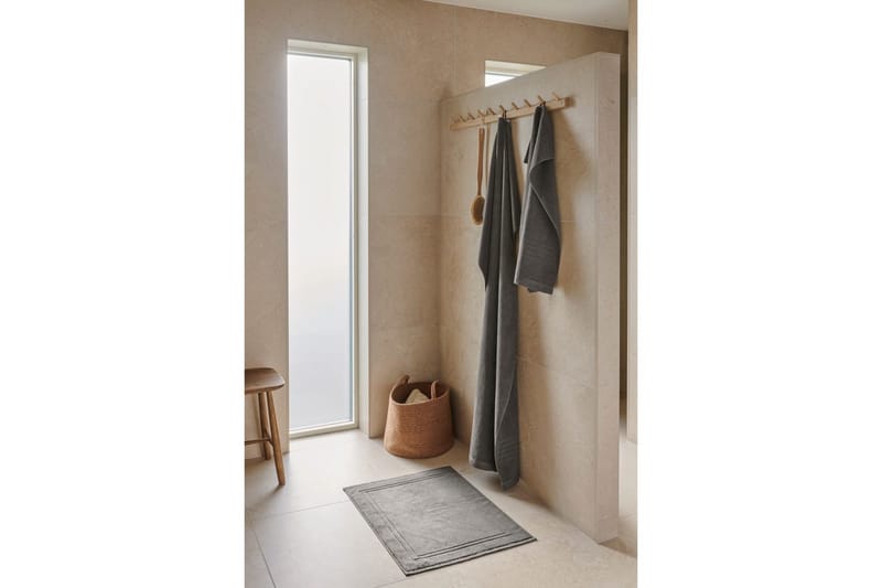 Pyyhe Helle 50 x 70 cm - Harmaa - Kodintekstiilit & matot - Kylpyhuonetekstiilit - Pyyhe