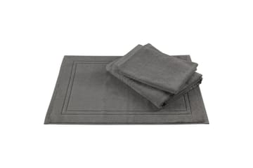 Pyyhe Helle 50 x 70 cm - Harmaa - Kodintekstiilit & matot - Kylpyhuonetekstiilit - Pyyhe