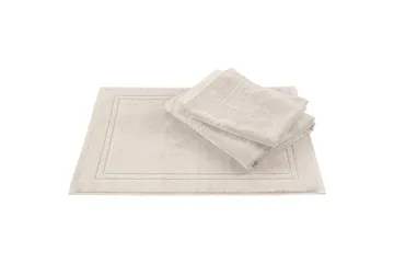 Pyyhe Helle 50 x 70 cm - Hiekka - Kodintekstiilit & matot - Kylpyhuonetekstiilit - Pyyhe