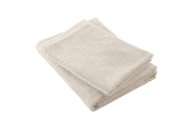 Pyyhe Helle 50 x 70 cm - Hiekka - Kodintekstiilit & matot - Kylpyhuonetekstiilit - Pyyhe