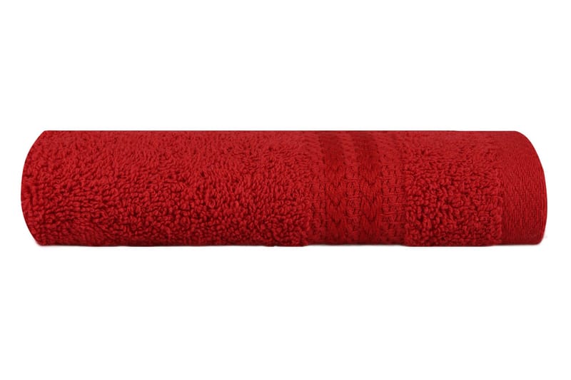 Käsipyyhe Hobby 30x50 cm - Punainen - Kodintekstiilit & matot - Kylpyhuonetekstiilit - Pyyhe